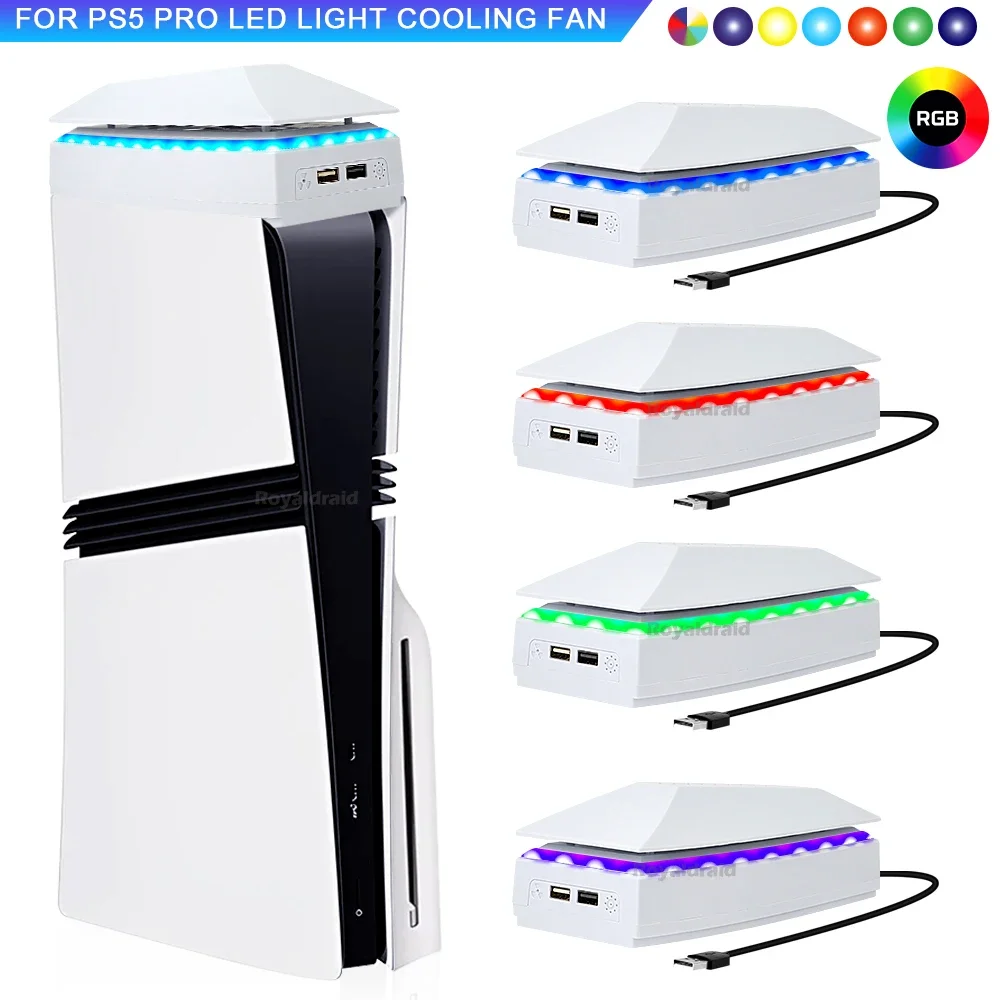 Board Game Heat - PS5 PRO için Üst Soğutma Fanı,