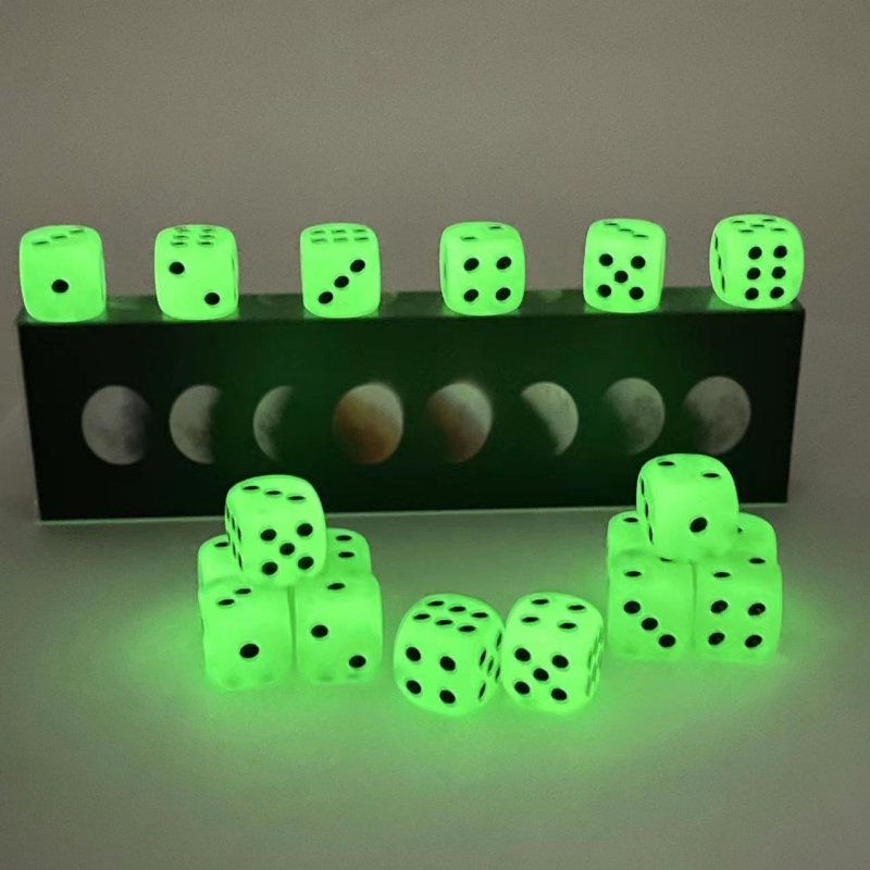 Board Game Yahtzee - 10'lu Paket D6 6 Yüzlü Zar