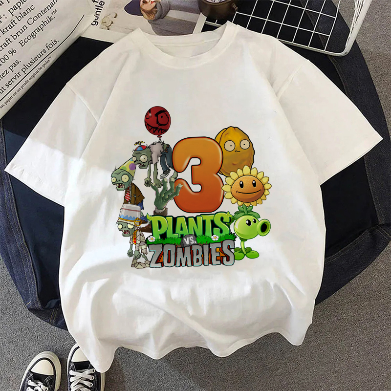 Board Game Zombie - Bitkiler VS Zombiler Çocuk T-Shirt Karikatür