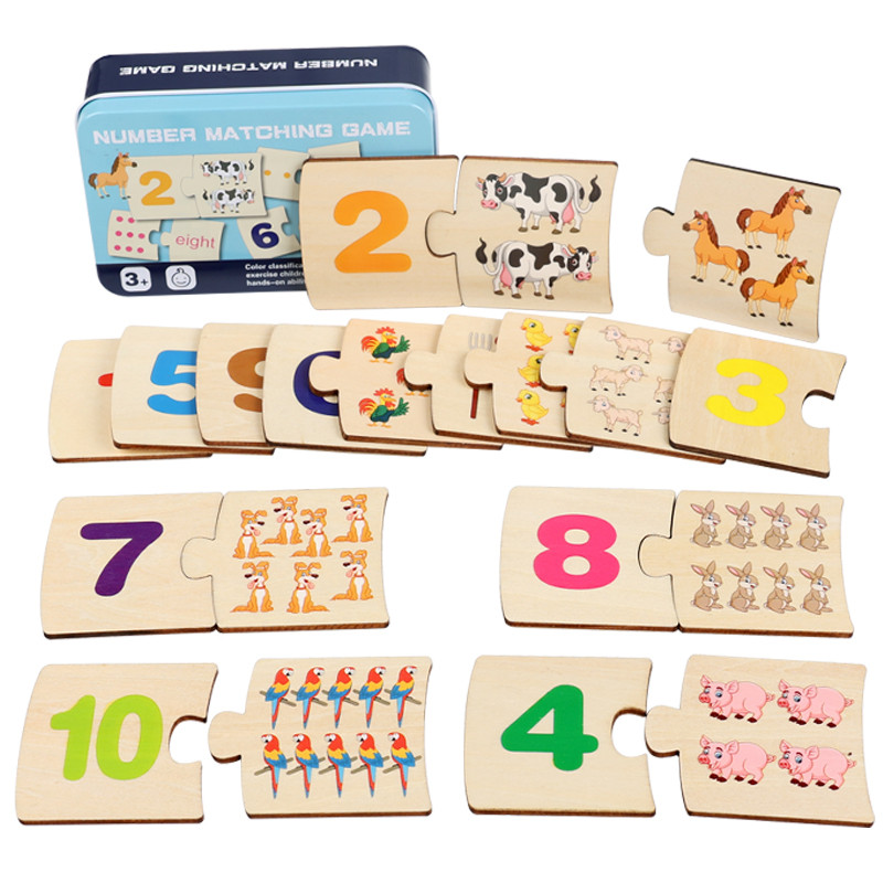 Board Game Idea - Çocuklar İçin Demir Kutu Numaralı Aydınlatıcı