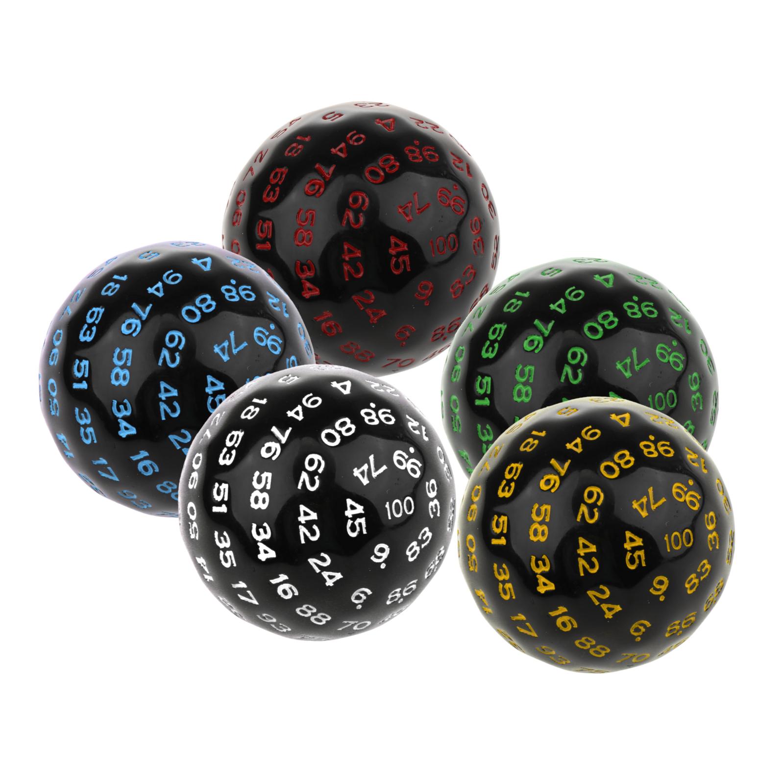 100 taraflı akrilik Dices D100 - Board Game Roleplay incelemesi ve fiyatı