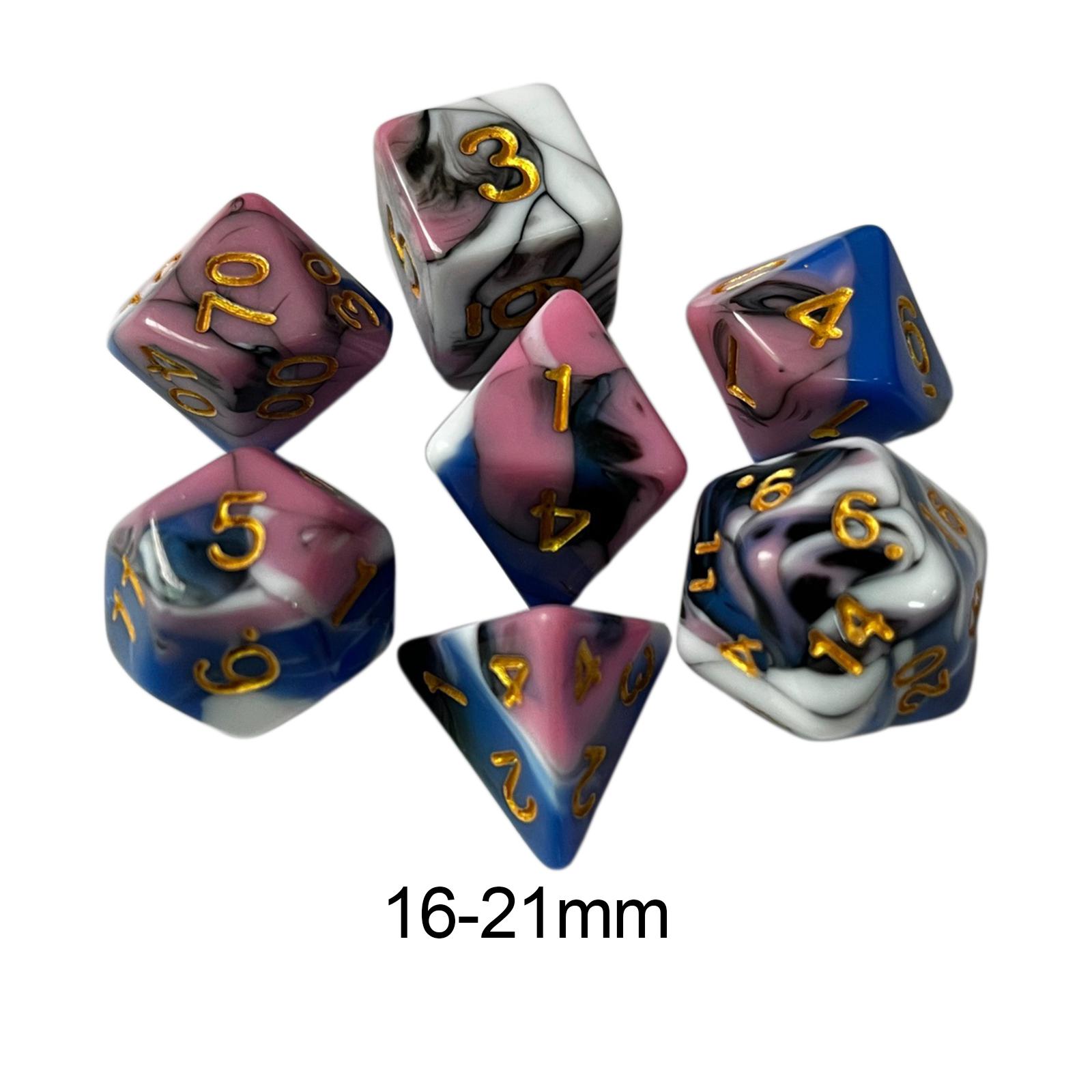 Akrilik Oymalı Çokgenli Zarlar - Board Game Roleplay incelemesi ve fiyatı