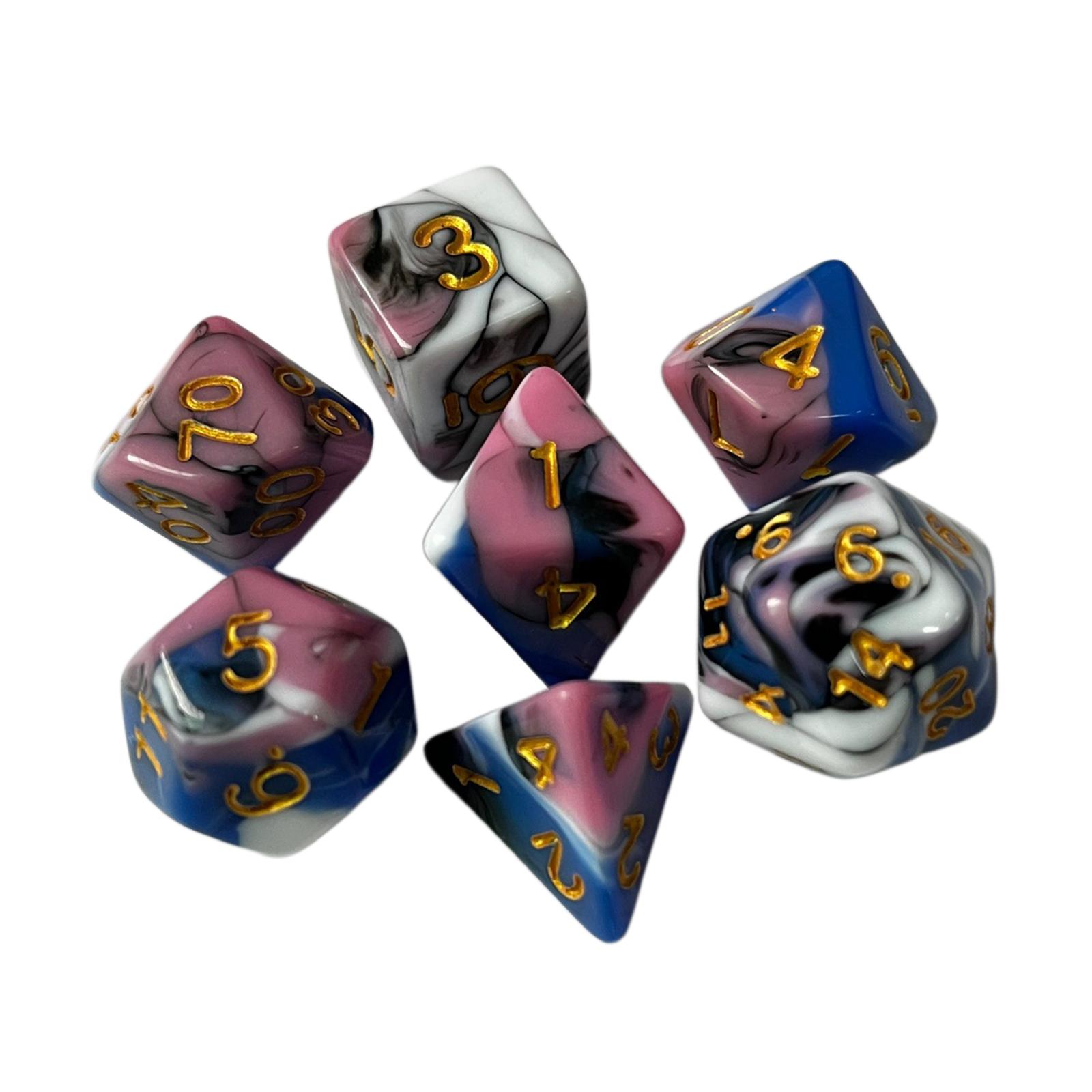 Akrilik Oymalı Çokgenli Zarlar - Board Game Roleplay incelemesi ve fiyatı