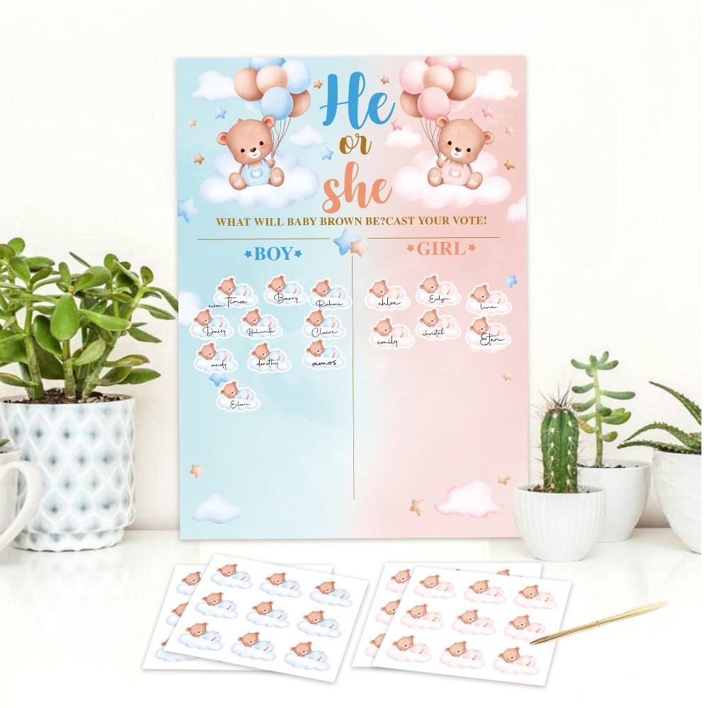 Çıkartmalı Cinsiyet Açıklama O - Board Game Who Is It incelemesi ve fiyatı