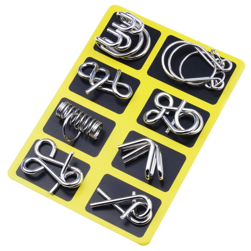 8 Parçalı Metal Bulmaca Seti K - Board Game Idea incelemesi ve fiyatı