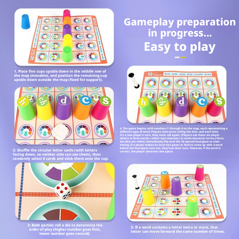 Çocuklar İçin Çin Pinyin Eşleş - Board Game Heat incelemesi ve fiyatı