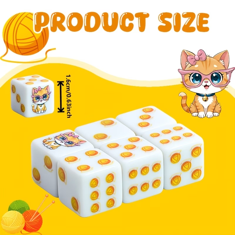 6 adet kedi pençe baskı çokyüz - Board Game Master incelemesi ve fiyatı