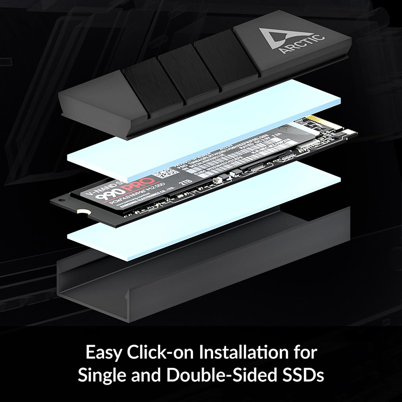 M.2 2280 SSD için ARCTIC M2 Pr - Board Game Heat incelemesi ve fiyatı