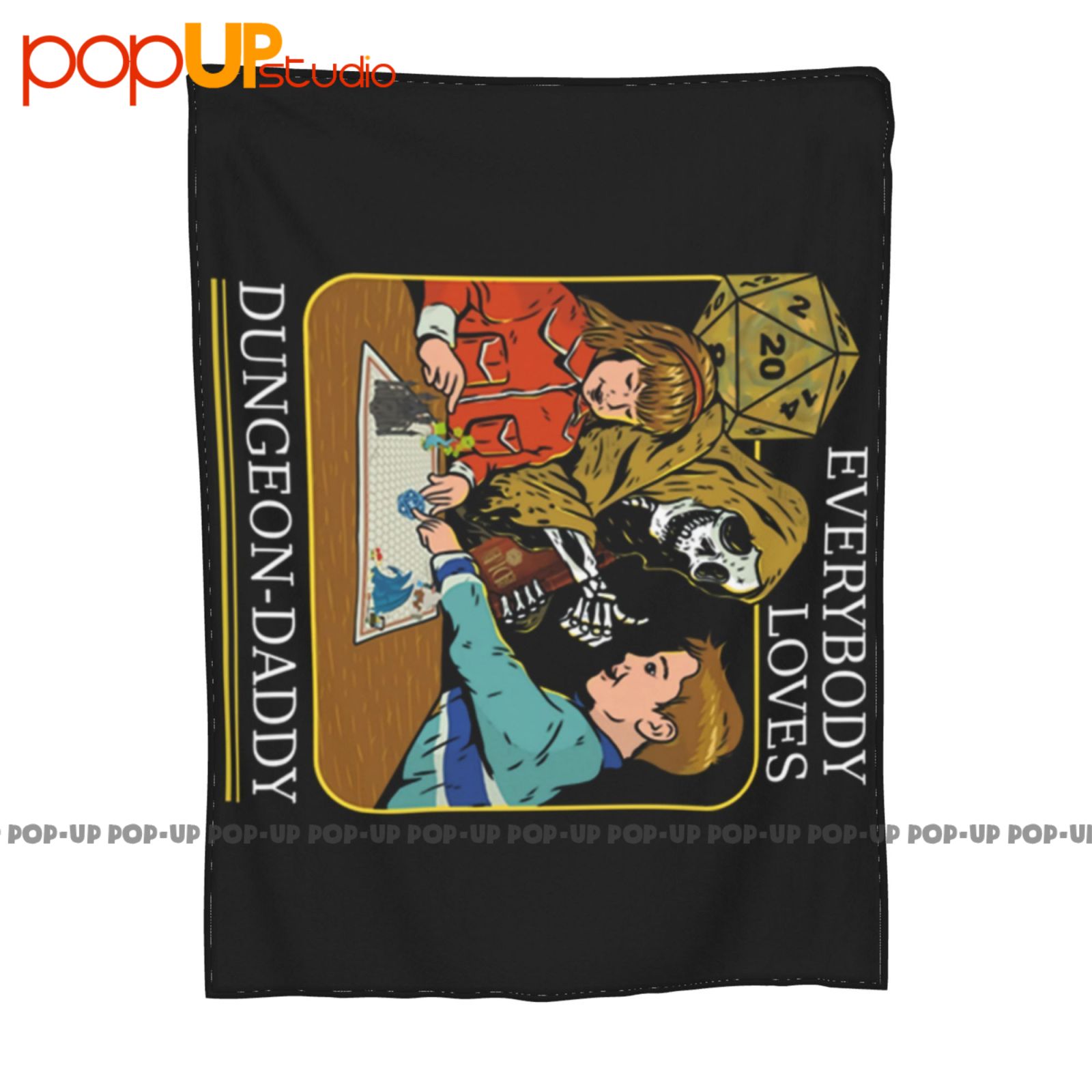 Rpg D20 Dice Dungeon Daddy Fan - Board Game Quilt incelemesi ve fiyatı