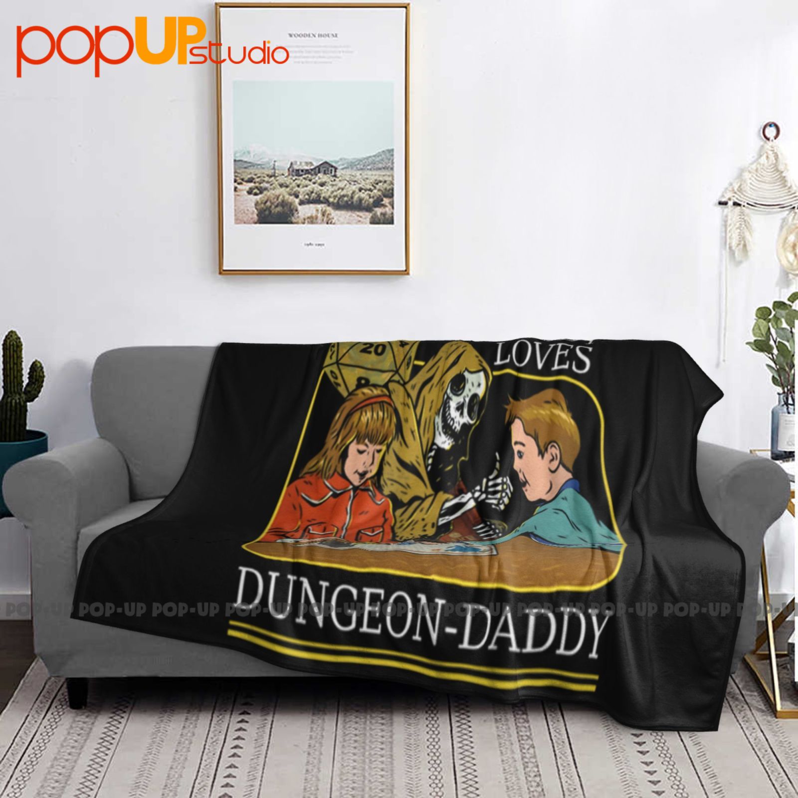 Rpg D20 Dice Dungeon Daddy Fan - Board Game Quilt incelemesi ve fiyatı