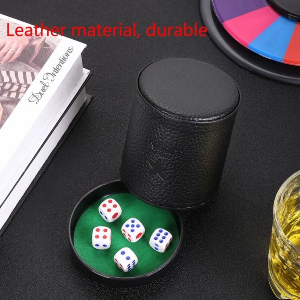 Kapaklı deri barbut kutusu yeş - Board Game Yahtzee incelemesi ve fiyatı