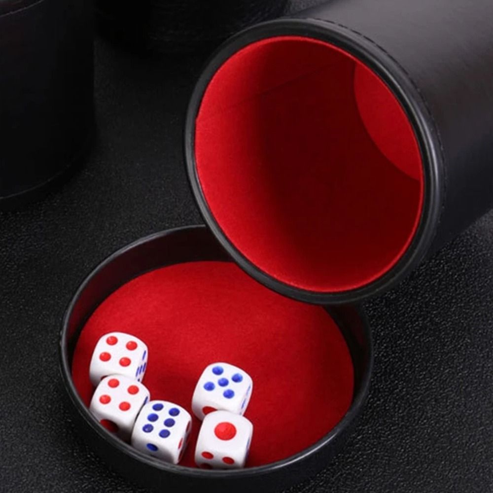 Kapaklı deri barbut kutusu yeş - Board Game Yahtzee incelemesi ve fiyatı