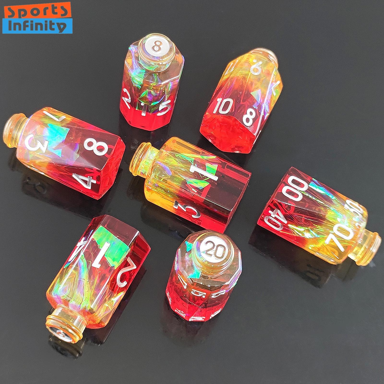 7 adet/set Reçine İlaç Şişesi  - Board Game Roleplay incelemesi ve fiyatı