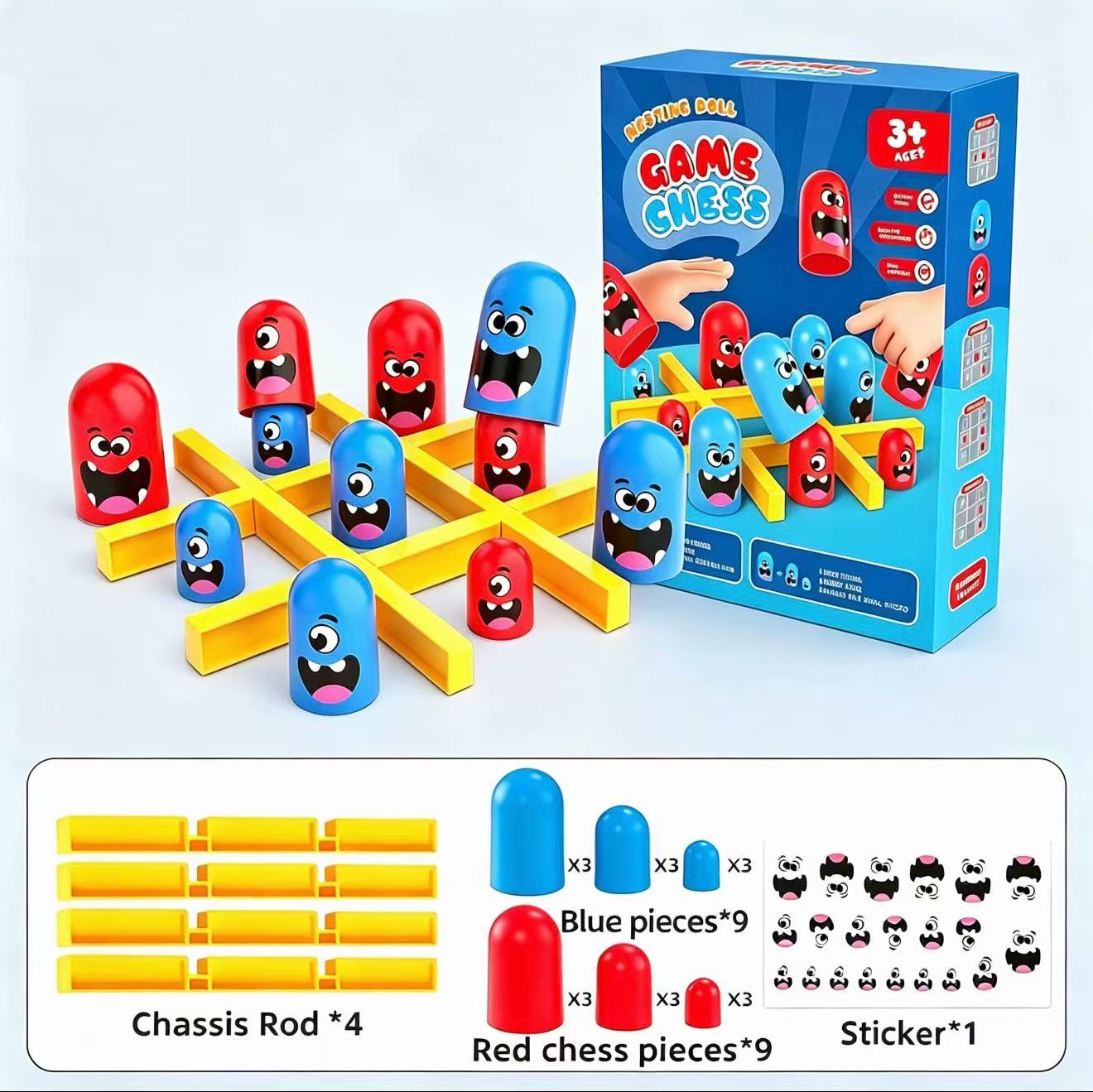 Tic-Tac-Toe Yemek Yiyen ve Boy - Board Game Idea incelemesi ve fiyatı