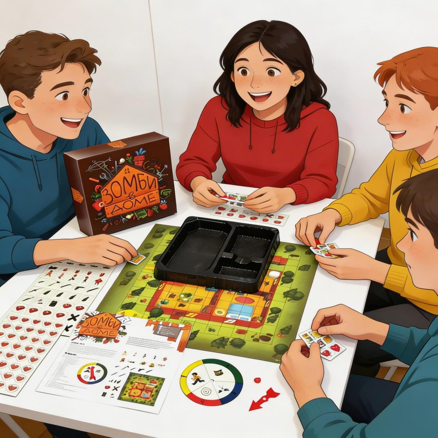 Rus Versiyonu Zombi Hayatta Ka - Board Game Zombie incelemesi ve fiyatı