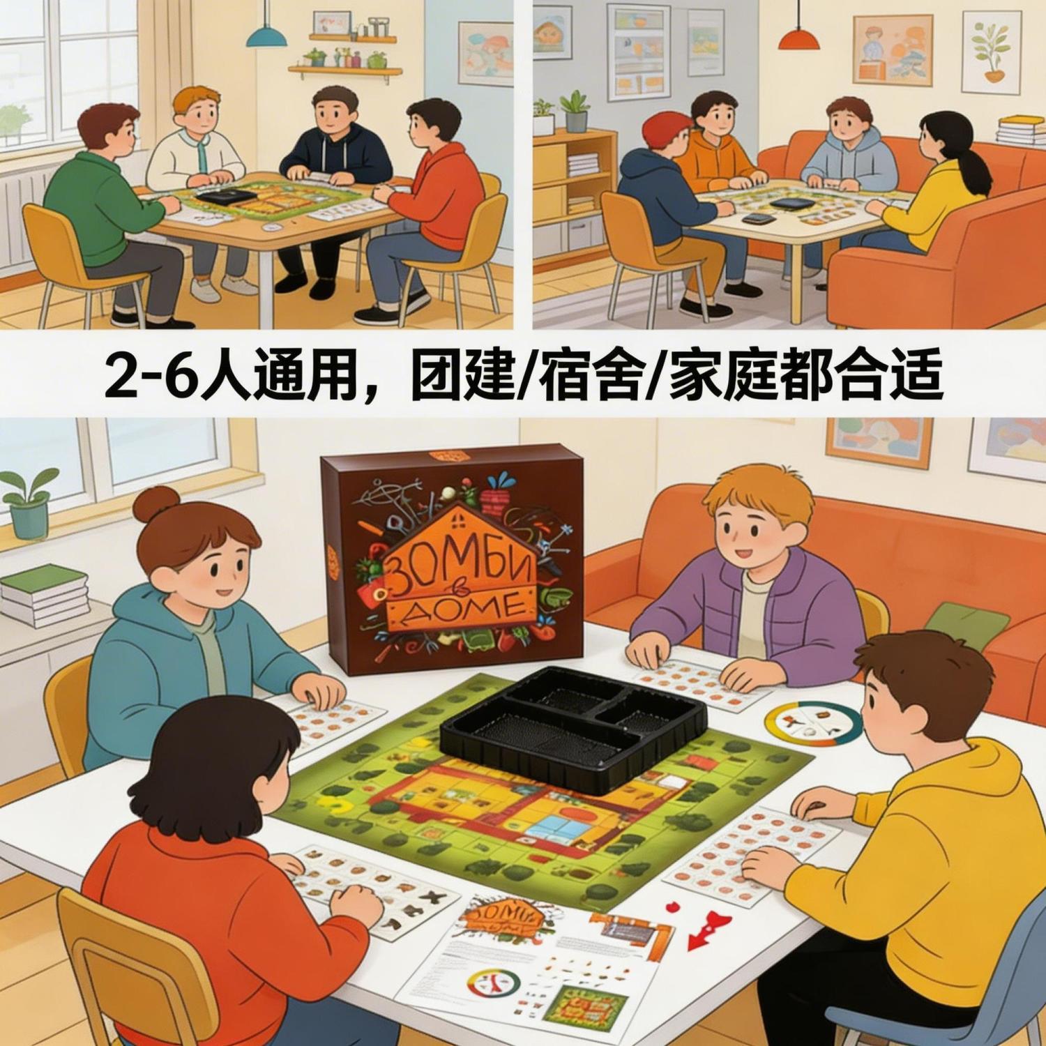 Rus Versiyonu Zombi Hayatta Ka - Board Game Zombie incelemesi ve fiyatı