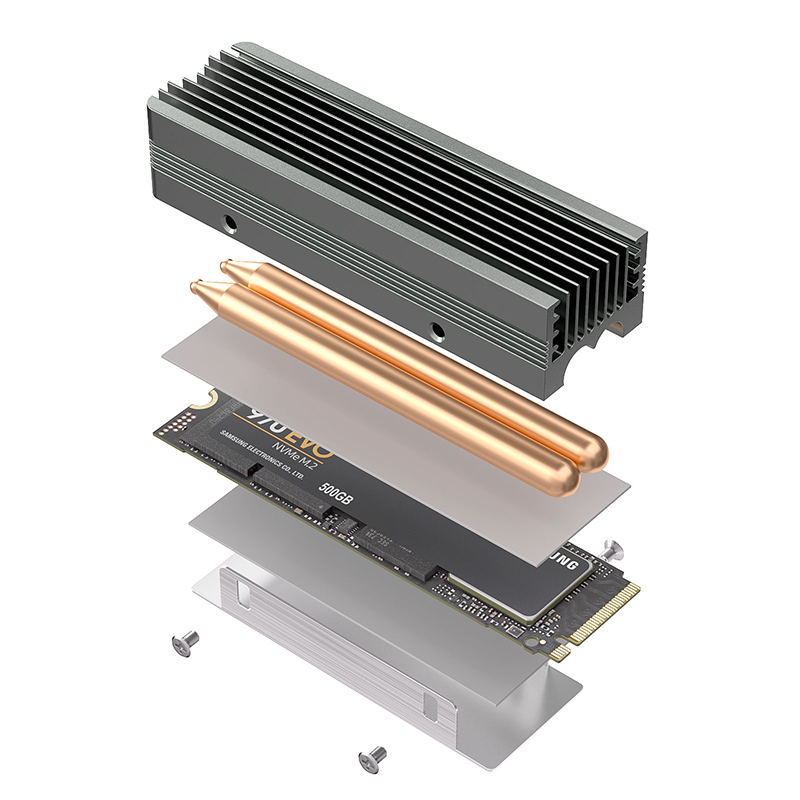 Çift Bakır Isı Borusu M.2 SSD  - Board Game Heat incelemesi ve fiyatı